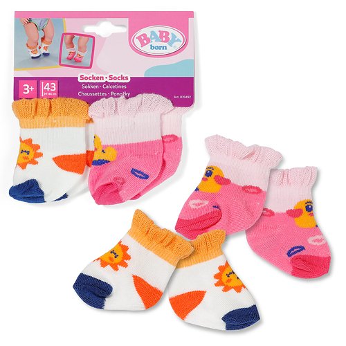 EAN 4001167839492 - BABY born Socks 2 assorted 43cm Calcetines de muñeca imagen 1