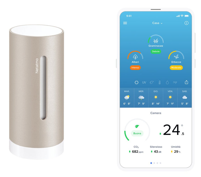 EAN 3700730506670 - Netatmo NIM-S-WW estación meteorológica digital Arena Batería imagen 2