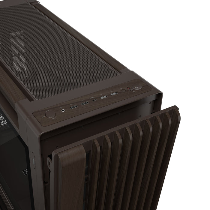 EAN 4711636014328 - ASUS ProArt PA602 Wood Edition Retro Brown - Tempered Glass Panel Midi Tower Marrón imagen 10