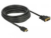 EAN 4043619856565 - DeLOCK 85656 adaptador de cable de vídeo 5 m HDMI tipo A (Estándar) DVI Negro imagen 2