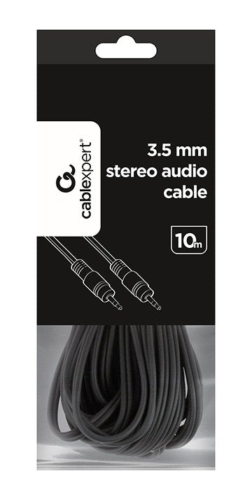 EAN 8716309024587 - Gembird 10m, 3.5mm/3.5mm, M/M cable de audio 3,5mm Negro imagen 2