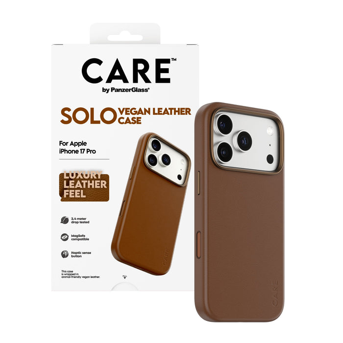 EAN 5715685037696 - PanzerGlass CARE™ by ® Solo Case Brown iPhone 17 Pro funda para teléfono móvil Marrón imagen 5