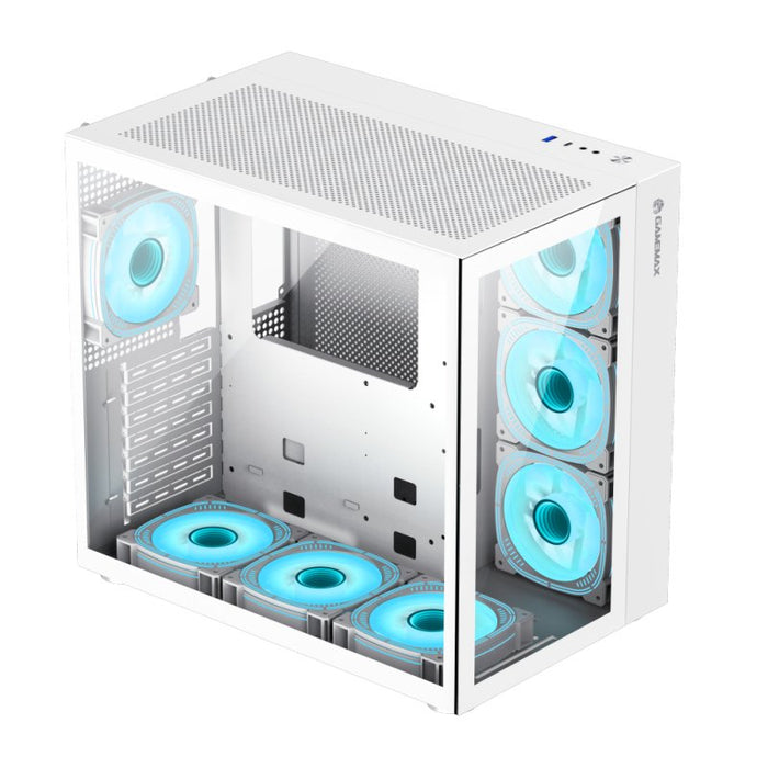 EAN 6931858775342 - GameMax Infinity WH Midi Tower Blanco imagen 3