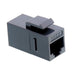 EAN 7611990196821 - VALUE RJ-45 Keystone Modular Coupler, Cat.6, unshielded, black imagen 1