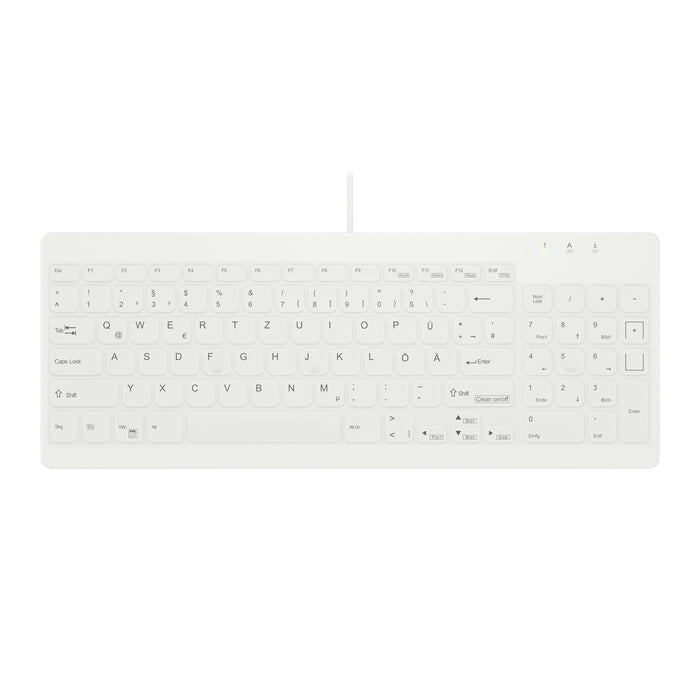 EAN 7061114386346 - Contour Design Active Key AK-C7012 teclado Industrial USB Alemán Blanco imagen 1