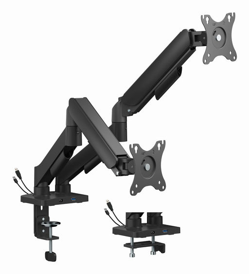 EAN 8716309135368 - Gembird MA-DA2U-01 soporte para monitor 81,3 cm (32") Escritorio Negro imagen 1