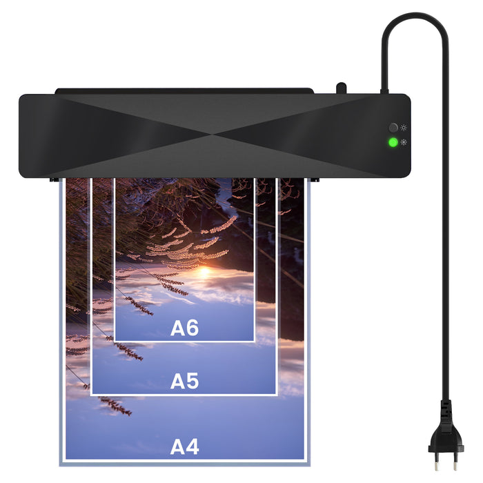 EAN 5902768707830 - Savio LR-01/B laminador Plastificadora en frío/caliente 320 mm/min Negro imagen 3