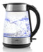 EAN 8590393335381 - Eta Crystela II tetera eléctrica 1,7 L 2200 W Negro, Acero inoxidable, Transparente imagen 1