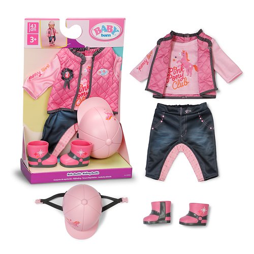 EAN 4001167839508 - BABY born Riding Outfit 43cm Juego de ropita para muñeca imagen 1