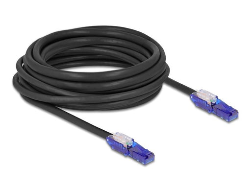 EAN 4043619809301 - DeLOCK 80930 cable de red Negro, Violeta 7,5 m Cat6 U/UTP (UTP) imagen 1