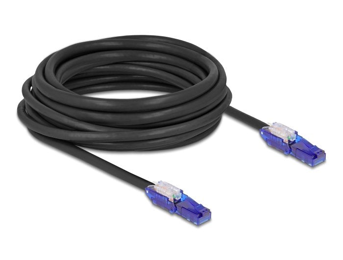 EAN 4043619809301 - DeLOCK 80930 cable de red Negro, Violeta 7,5 m Cat6 U/UTP (UTP) imagen 1