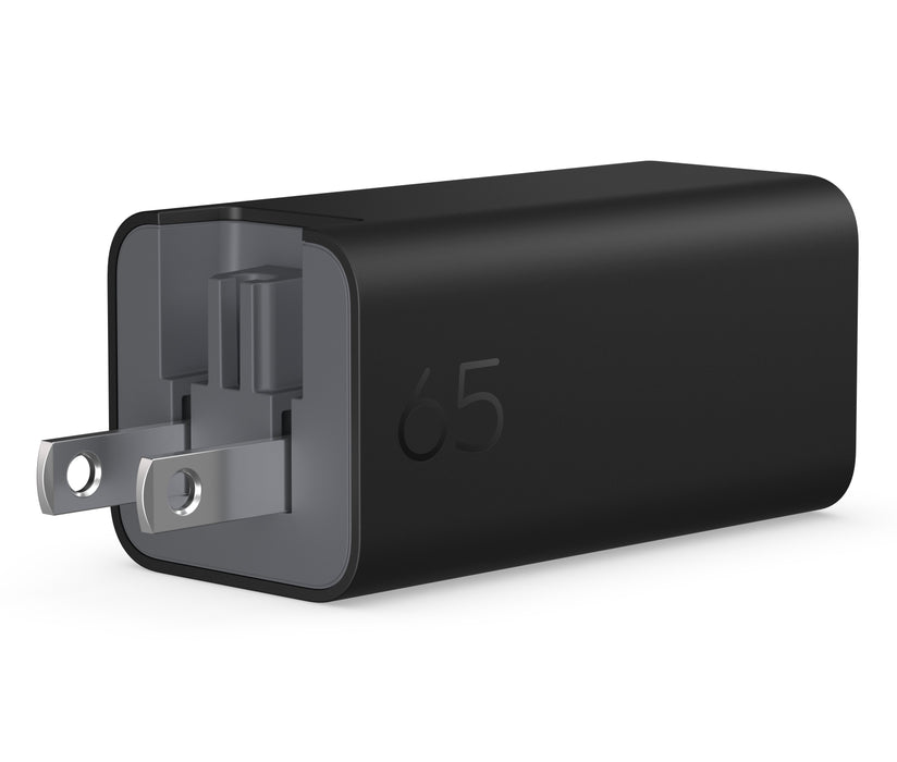 EAN 0199642433373 - HP 65W GaN Wall Charger adaptador e inversor de corriente Interior Negro imagen 4