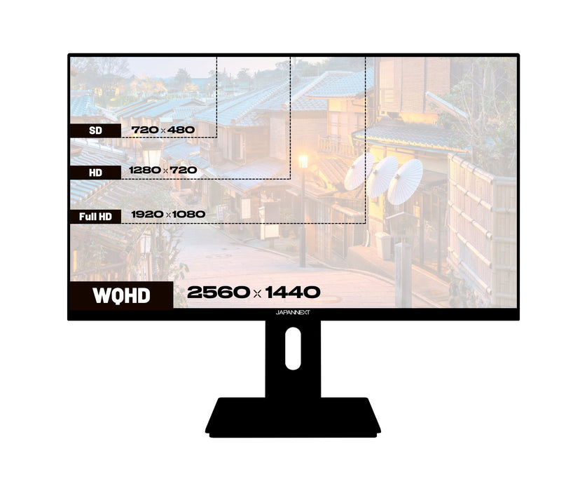 EAN 4589511165447 - JAPANNEXT JN-27IPS4FLWQHDR-HSP pantalla para PC 68,6 cm (27") 2560 x 1440 Pixeles Wide Quad HD LCD Negro imagen 5