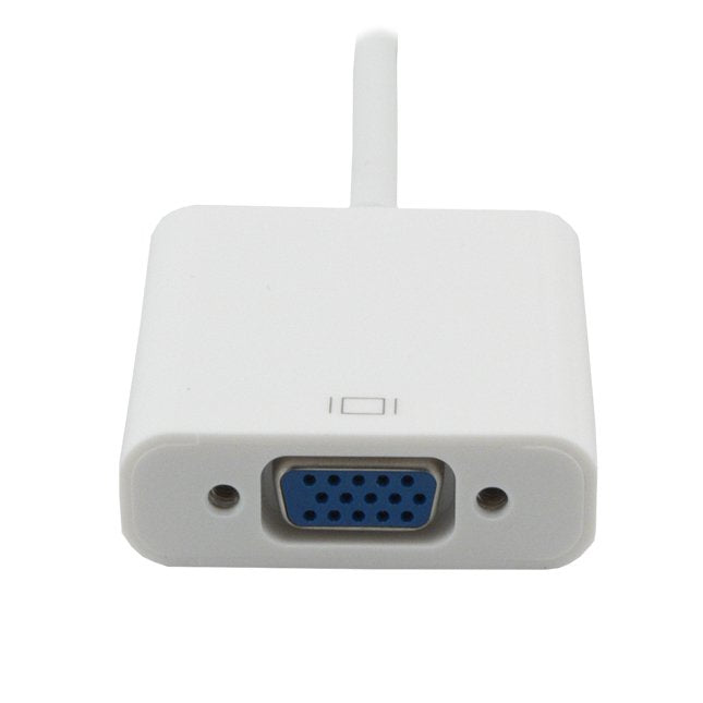 EAN 3700224713836 - MCL CG-294C adaptador de cable de vídeo 0,2 m VGA (D-Sub) DisplayPort Blanco imagen 3