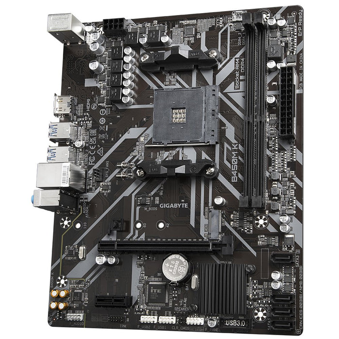 EAN 4719331849801 - GIGABYTE B450M K placa base AMD B450 Zócalo AM4 micro ATX imagen 4
