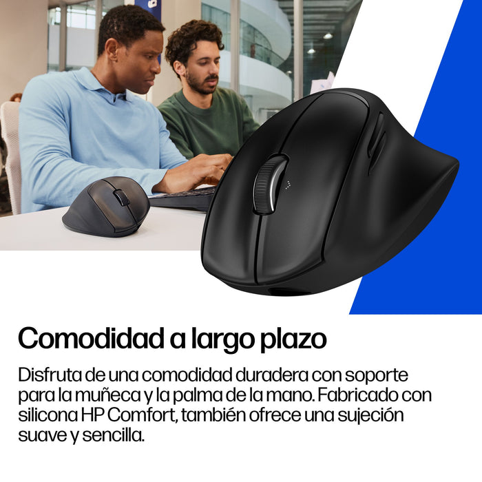 EAN 0199251099281 - HP Tilt Ergonomic Mouse 720M ratón Hogar mano derecha RF Wireless + Bluetooth 6000 DPI imagen 3