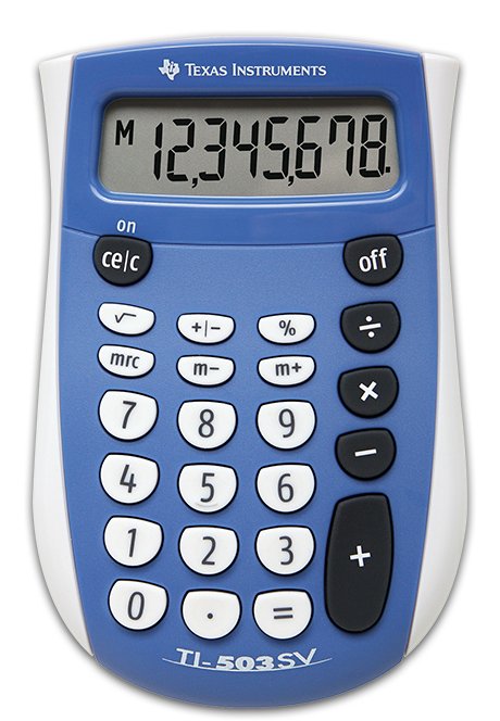 EAN 3243480009690 - Texas Instruments TI-503 SV calculadora Bolsillo Pantalla de calculadora Azul, Gris imagen 1