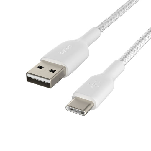 EAN 0745883788576 - Belkin CAB002BT1MWH cable USB 1 m USB A USB C Blanco imagen 2