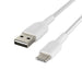 EAN 0745883788576 - Belkin CAB002BT1MWH cable USB 1 m USB A USB C Blanco imagen 2