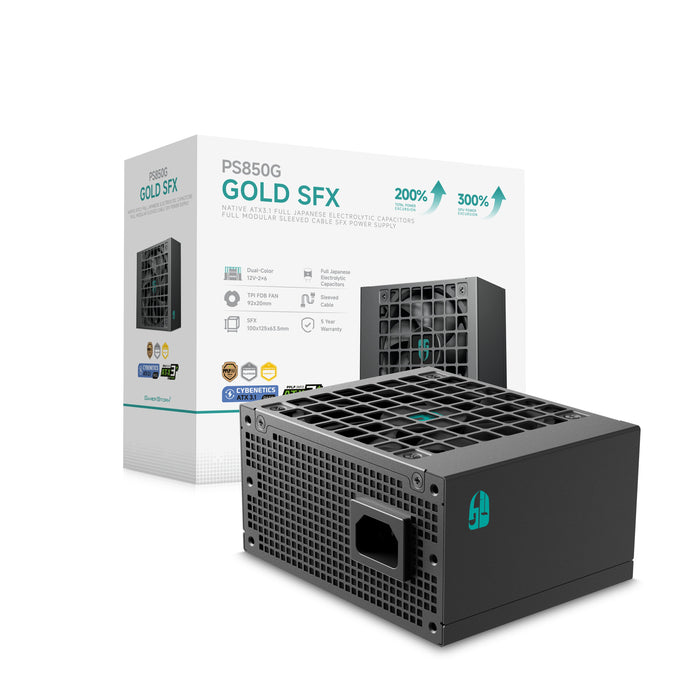 EAN 6933412755197 - DeepCool PS850G unidad de fuente de alimentación 850 W 20+4 pin ATX ATX Negro imagen 9