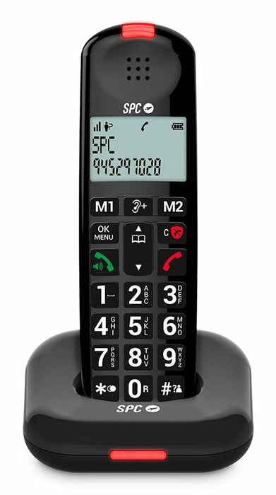 EAN 8436609912116 - SPC Comfort Kairo Teléfono DECT Identificador de llamadas Negro imagen 3