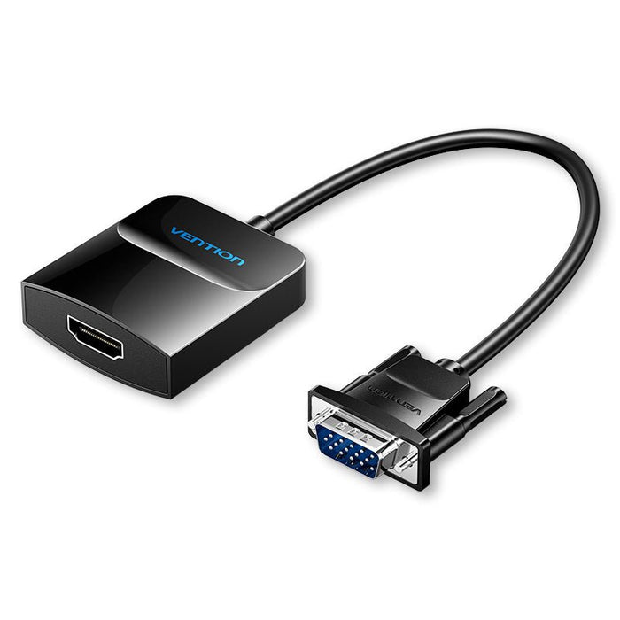 EAN 6922794739758 - Vention ACNBD adaptador de cable de vídeo 0,5 m VGA (D-Sub) HDMI + Micro-USB + 3.5mm Gris imagen 1