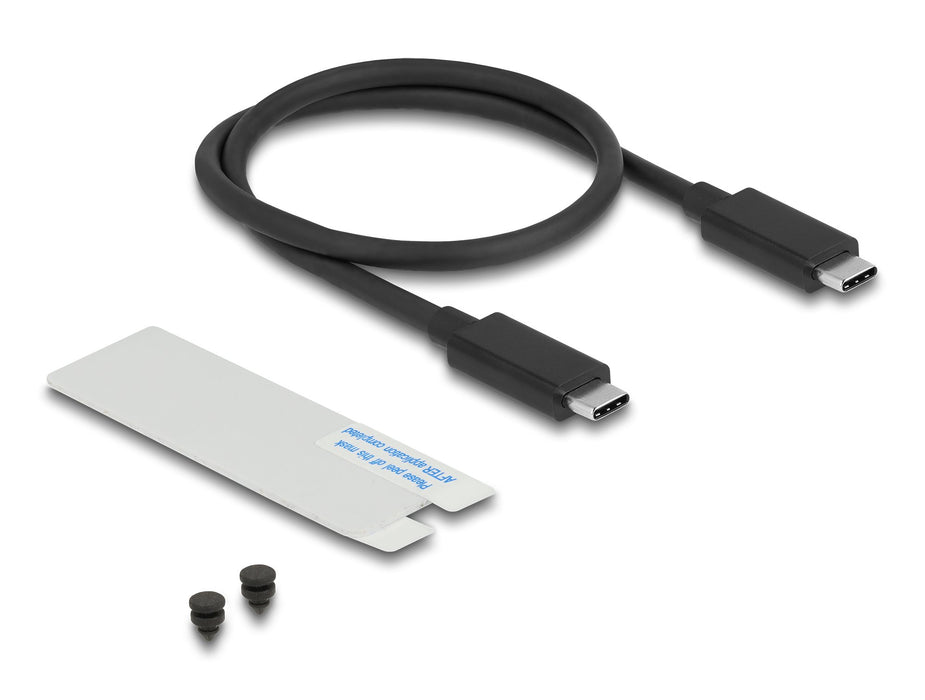 EAN 4043619420254 - DeLOCK 42025 caja para disco duro externo Caja externa para unidad de estado sólido (SSD) Gris M.2 imagen 4