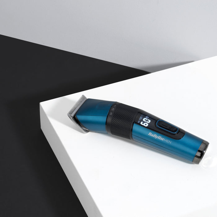 EAN 3030050153262 - BaByliss Japanese Steel Digital Hair Clipper Negro, Verde azulado 45 Ión de litio imagen 7