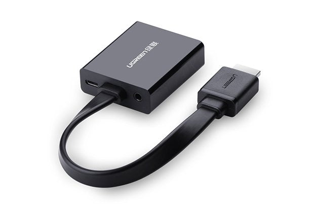 EAN 6957303842483 - Ugreen 40248 adaptador de cable de vídeo 0,16 m VGA (D-Sub) HDMI + Micro-USB Negro imagen 2