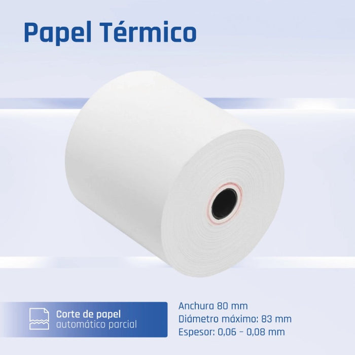 EAN 8435364319321 - iggual TP Easy 80 WiFi 203 x 203 DPI Inalámbrico y alámbrico Transferencia térmica Impresora de recibos imagen 13