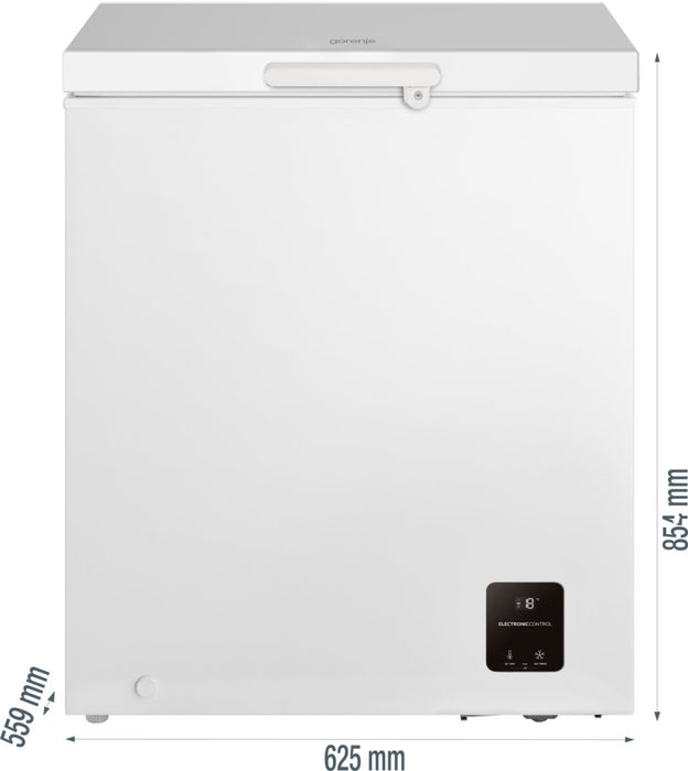 EAN 3838782764493 - Gorenje G600 FH14EAW Arcón congelador Independiente 142 L Blanco imagen 3