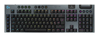 EAN 5099206121782 - Logitech G G915 X LIGHTSPEED teclado Juego USB + RF Wireless + Bluetooth QWERTY Italiano Negro imagen 1