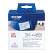 EAN 4977766635127 - Brother DK-44205 cinta para impresora de etiquetas Negro sobre blanco imagen 2