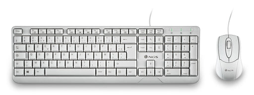 EAN 8435430624151 - NGS COCOAKITWHITEFRENCH FR teclado Ratón incluido Hogar / Oficina USB AZERTY Francés Blanco imagen 2