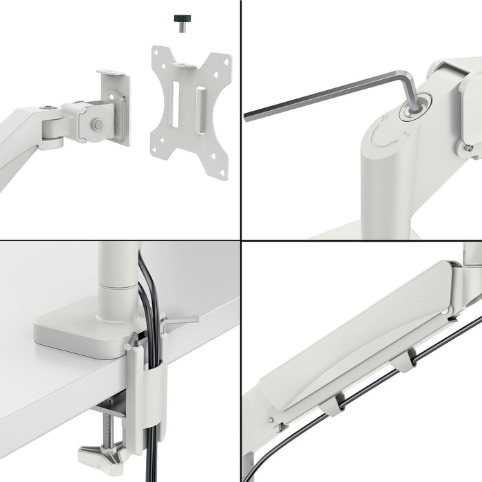 EAN 4002432134656 - Leitz 64890085 soporte para monitor 81,3 cm (32") Escritorio Gris imagen 5