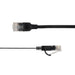 EAN 7072662027278 - LinkIT UTP-FL6A-00400-BLK cable de red Negro 4 m Cat6a U/UTP (UTP) imagen 2