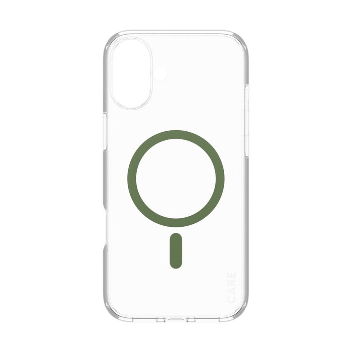 EAN 5715685004377 - PanzerGlass CARE™ by ® Urban Combat Case Transparent w. Green MagSafe iPhone 16 Plus funda para teléfono  imagen 4