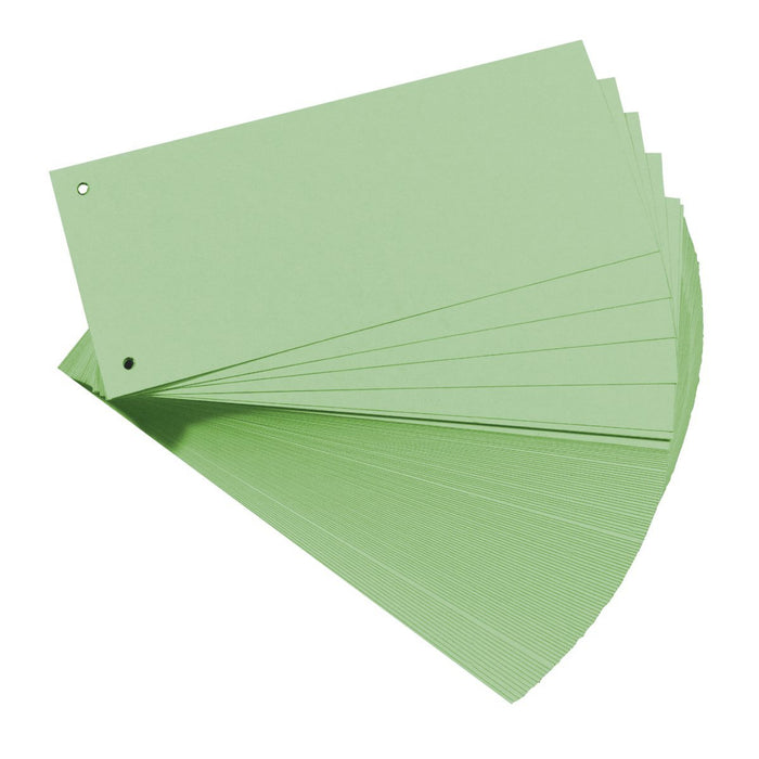 EAN 4008110314792 - Herlitz 10843506 divisor Cartón Verde 100 pieza(s) imagen 1