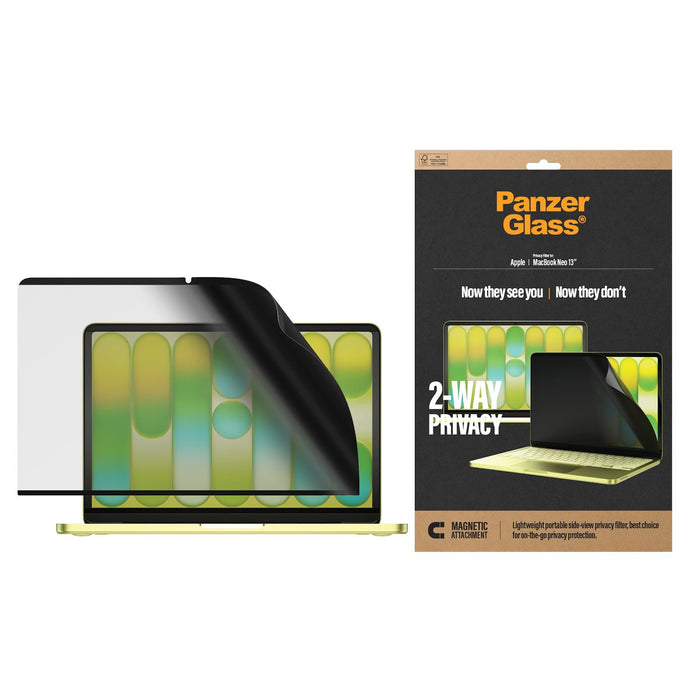 EAN 5715685046797 - PanzerGlass ® Magnetic 2-Way Privacy Film Screen Protector Apple MacBook Neo 13'' M2 | M3 | M4 | M5 Prote imagen 2