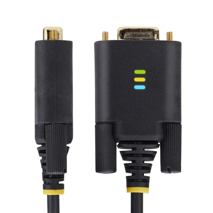 EAN 0065030898379 - StarTech.com 2P6FFC-USB-SERIAL cambiador de género para cable USB-A 2 x DB-9 RS-232 Negro, Gris imagen 3