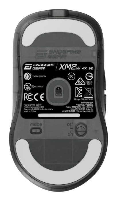 EAN 4251442513412 - Endgame Gear XM2w 4k v2 ratón Juego Mano derecha RF Wireless + USB Type-A Óptico 30000 DPI imagen 9