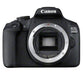 EAN 4549292111835 - Canon EOS 2000D BK BODY EU26 Cuerpo de la cámara SLR 24,1 MP CMOS 6000 x 4000 Pixeles Negro imagen 1