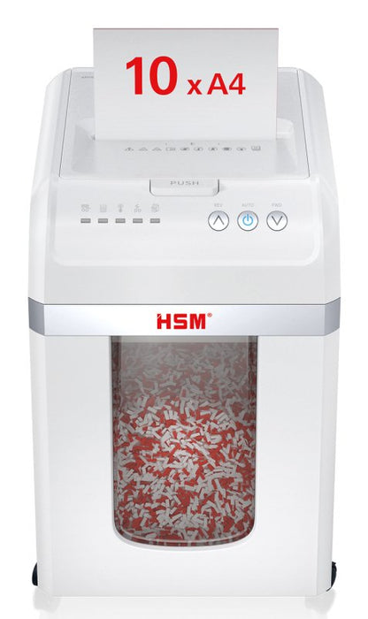 EAN 4026631082914 - HSM 1035111 triturador de papel Corte en partículas 52 dB 23 cm Blanco imagen 7