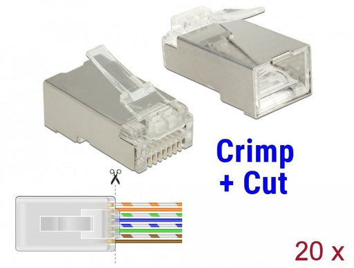 EAN 4043619864546 - DeLOCK 86454 conector RJ-45 Transparente imagen 1