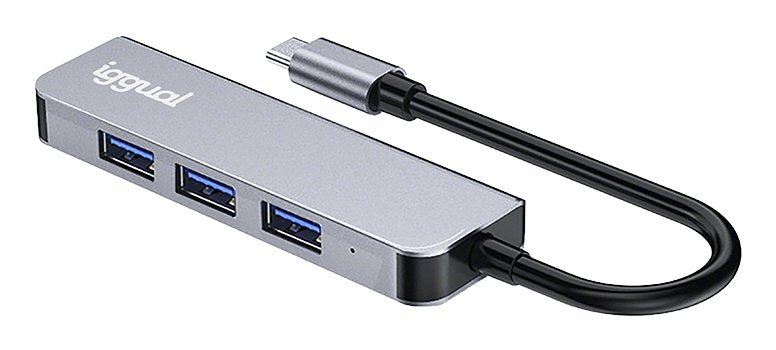 EAN 8435364319239 - iggual IGG319239 hub de interfaz USB 3.2 Gen 1 (3.1 Gen 1) Type-C 5000 Mbit/s Plata imagen 11