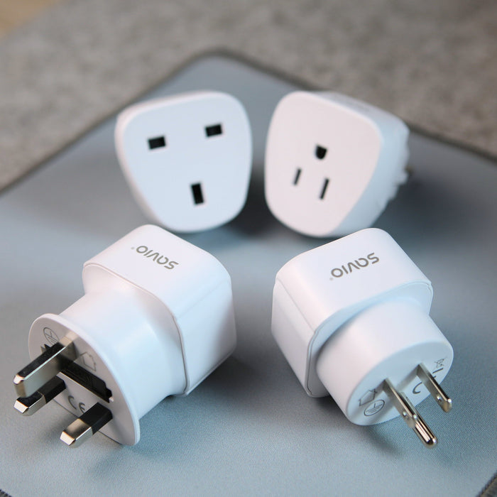 EAN 5901986049098 - Savio AP-04 adaptador e inversor de corriente Universal 3250 W Blanco imagen 8