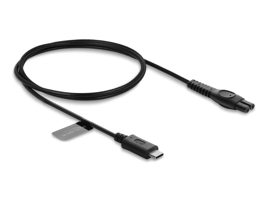 EAN 4043619917938 - DeLOCK 91793 cable de transmisión Negro 1 m USB C 2 pines imagen 2