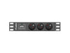 EAN 5901969416800 - Lanberg PDU-03E-0200-BK unidad de distribución de energía (PDU) 3 salidas AC 1U Negro imagen 4
