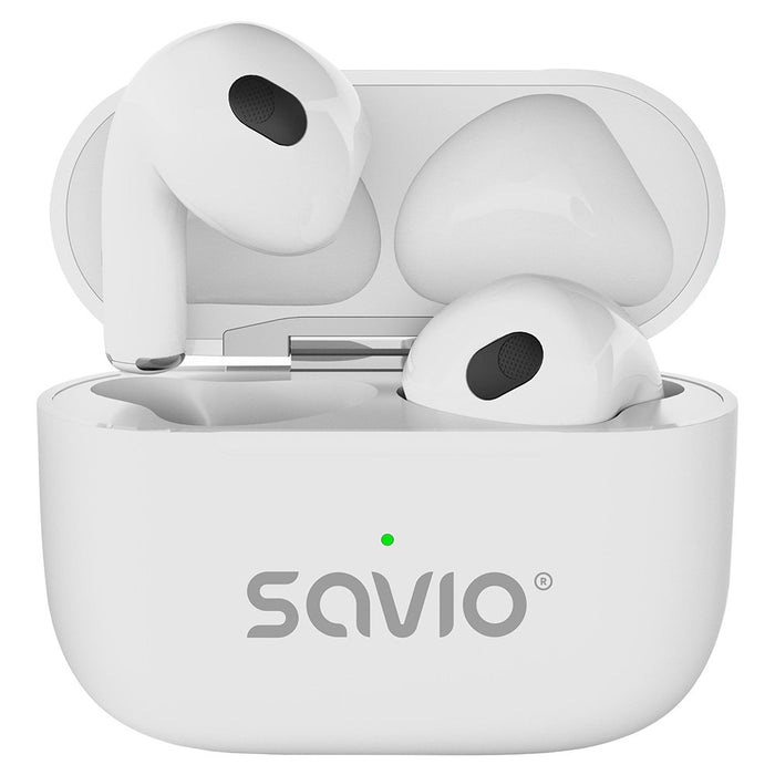 EAN 5901986049494 - Savio TWS-01 PRO auricular y casco Auriculares Inalámbrico Dentro de oído Música/uso diario Bluetooth Bla imagen 2