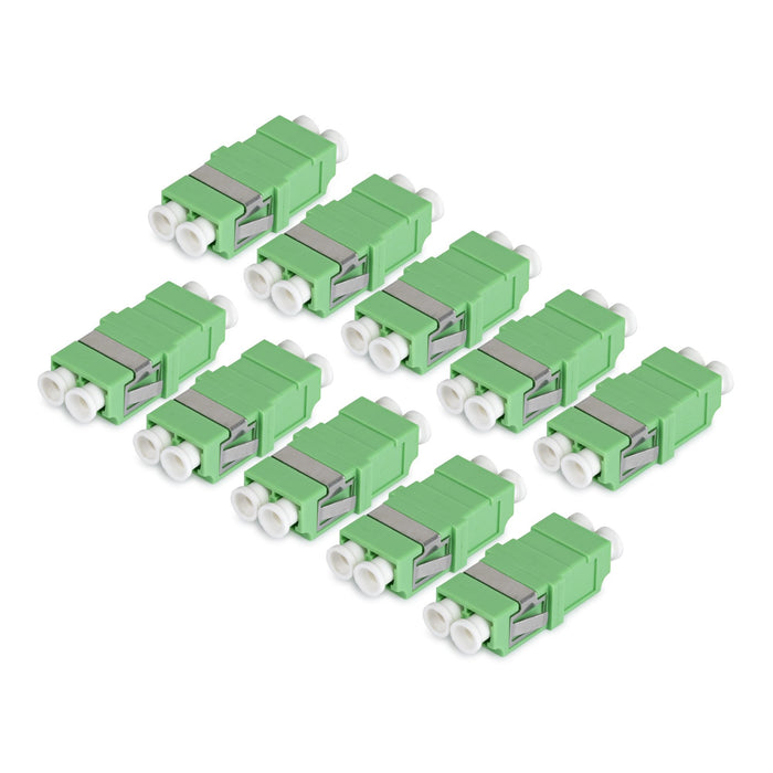 EAN 65030928199 - StarTech.com DUPLEXLCAPCNOF adaptador de fibra óptica LC/APC 10 pieza(s) Verde imagen 2